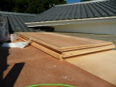 2、使用する合板（屋根の下地）